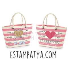 Bolsa nuestra profe se va a la playa - Imagen 2