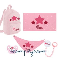 Pack guardería estrellas personalizado - Imagen 2