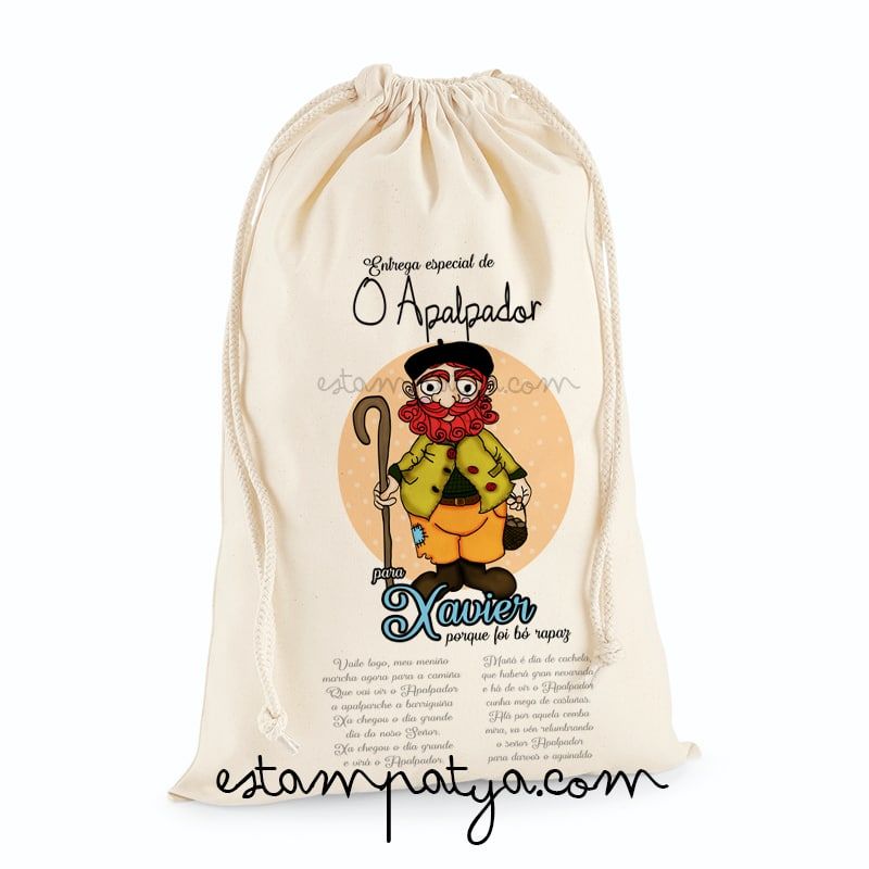 Saco Navidad O Apalpador personalizado - Estampatya Saco Navidad O Apalpador personalizado 1