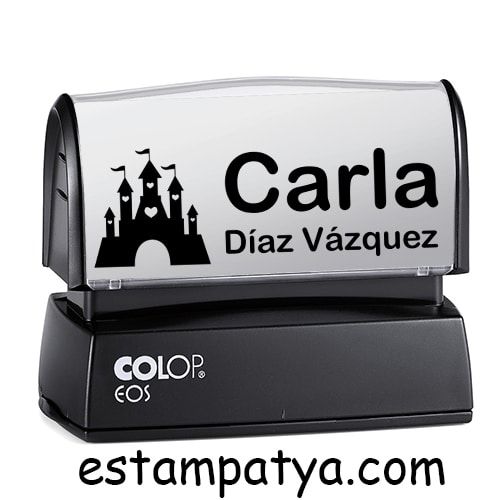 Sello textil personalizado "Castillo" - Estampatya Sello textil personalizado "Castillo" - Imagen 2
