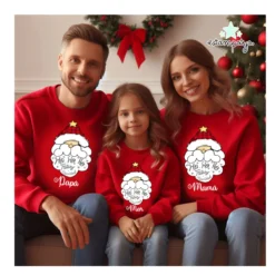 Sudaderas Navidad Familia Papá Noel 3