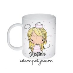 Taza Plástico personalizada marinero o marinera