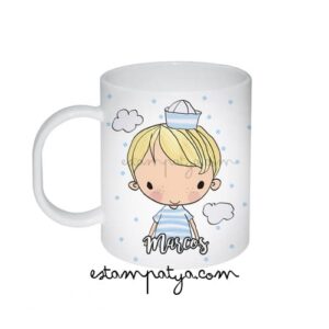 Taza personalizada marinero