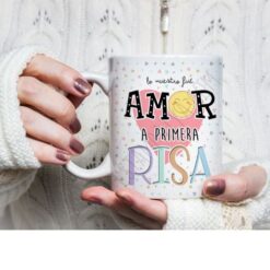 Taza lo nuestro fue amor a primera risa