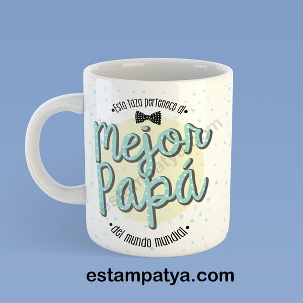 Taza mejor papá - Estampatya Taza mejor papá