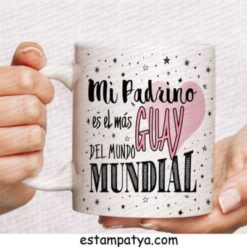 Taza mi padrino es el más guay del mundo mundial