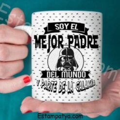 Taza el mejor padre del mundo y parte de la galaxia