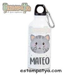 Botella infantil personalizada Gatito