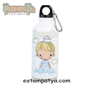 Botella infantil personalizada Marinero