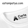 vista camiseta sello castillo personalizado 6 | Estampatya