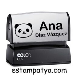 Sello textil personalizado "Panda" - Estampatya Sello textil personalizado "Panda" - Imagen 3