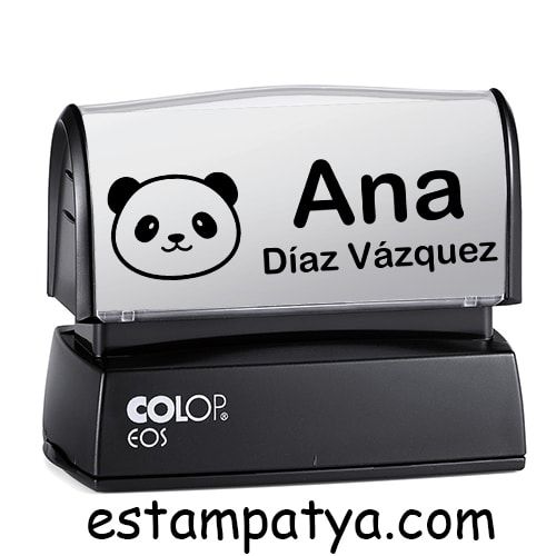 Sello textil personalizado "Panda" - Estampatya Sello textil personalizado "Panda" - Imagen 3