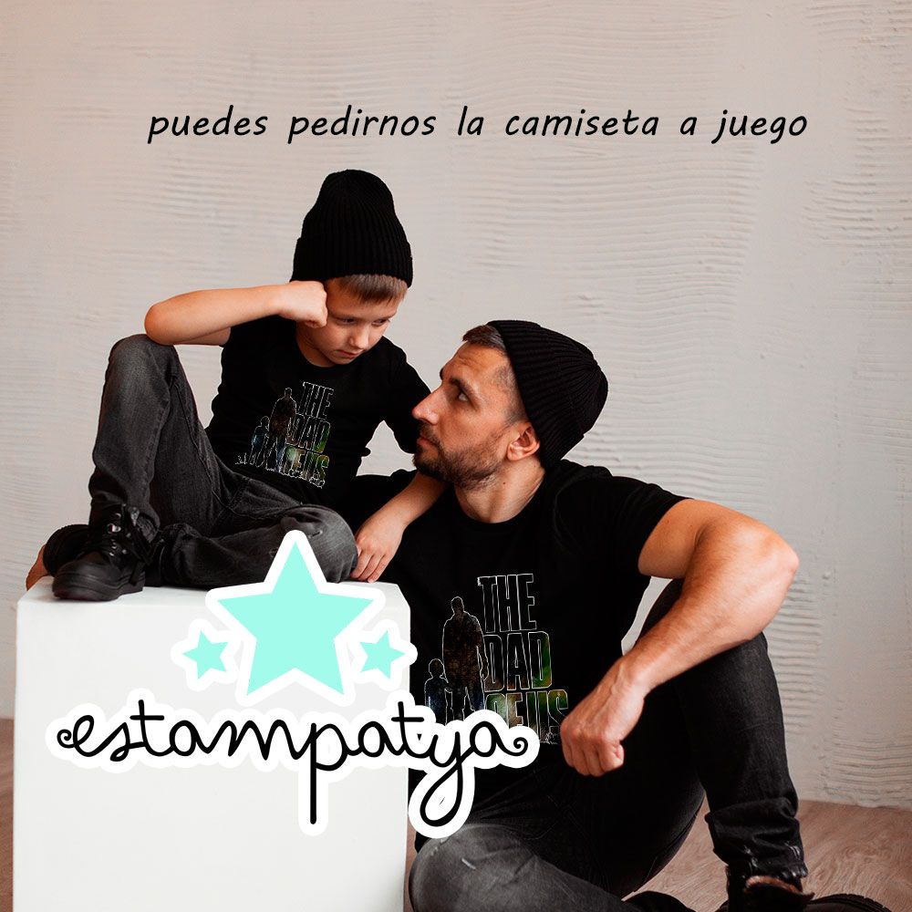 Camiseta papá the dad of us - Estampatya Camiseta papá the dad of us padre e hijo