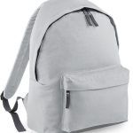 Mochila gris claro