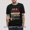 Camiseta soy un papá rockero