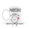 Taza Padrino "te quiero un huevo" - Estampatya Taza padrino te quiero un huevo