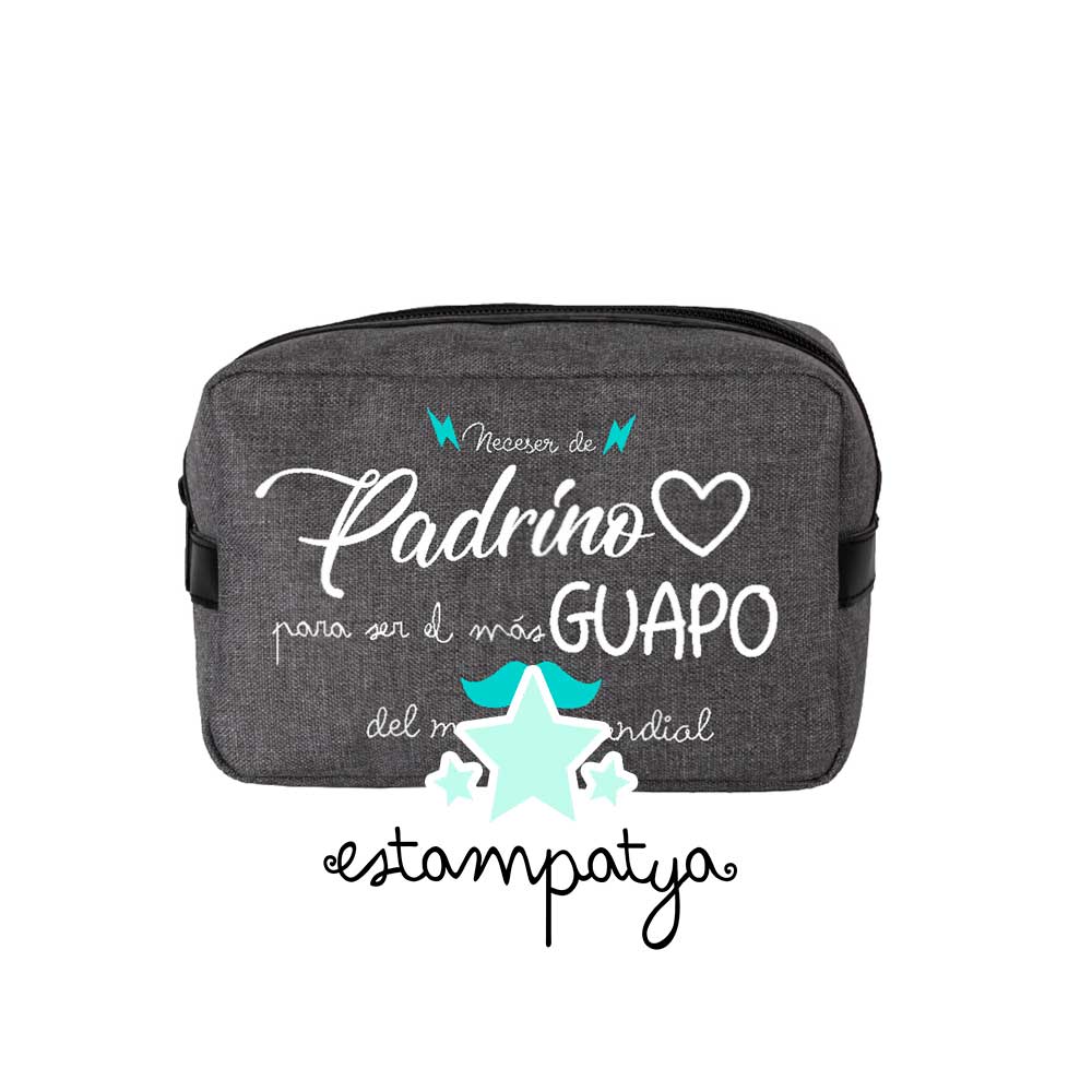 Neceser Padrino Guapo - Estampatya Neceser Padrino Guapo