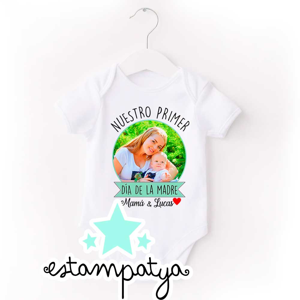 Body "nuestro primer día de la madre con foto" - Estampatya body nuestro primer día de la madre con foto