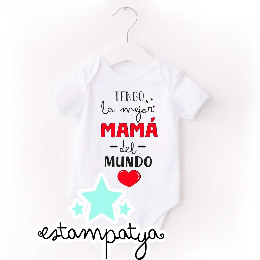 Body "Tengo la mejor mamá del mundo" (copia) - Estampatya Body tengo la mejor mamá