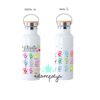 Botella Profe personalizada con manos - Estampatya Botella Profe personalizada con manos