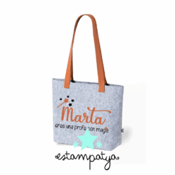 Bolsa profe con magia personalizada