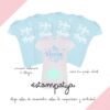 Camiseta despedida de soltera "La Tribu de la Novia" - Estampatya camisetas la tribu de la novia celestes