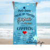 Toalla profe personalizada disfruta de este verano - Estampatya Toalla profe personalizada disfruta de este verano