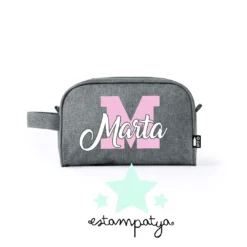 Neceser para detalle de comunión - Estampatya neceser para detalle de comunion gris