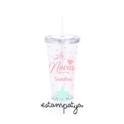 vaso personalizado la novia