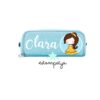 Estuche cole personalizado princesas - Estampatya estuche cole personalizado bella rosa