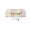 Estuche cole arcoiris personalizado con el nombre