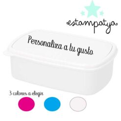 Fiambrera personalizada a tu gusto