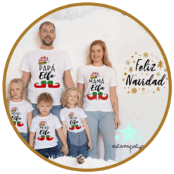 camisetas navidad personalizadas
