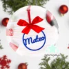 Bola Navidad metacrilato con nombre - Estampatya Bola Navidad metacrilato con nombre 1