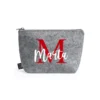 Neceser fieltro personalizado - Estampatya Neceser fieltro personalizado rojo