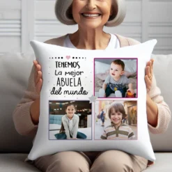 Cojín Tenemos la mejor abuela del mundo - Estampatya tenemos la mejor abuela del mundo 3
