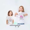 Camisetas hermana o hermano mayor estrellas