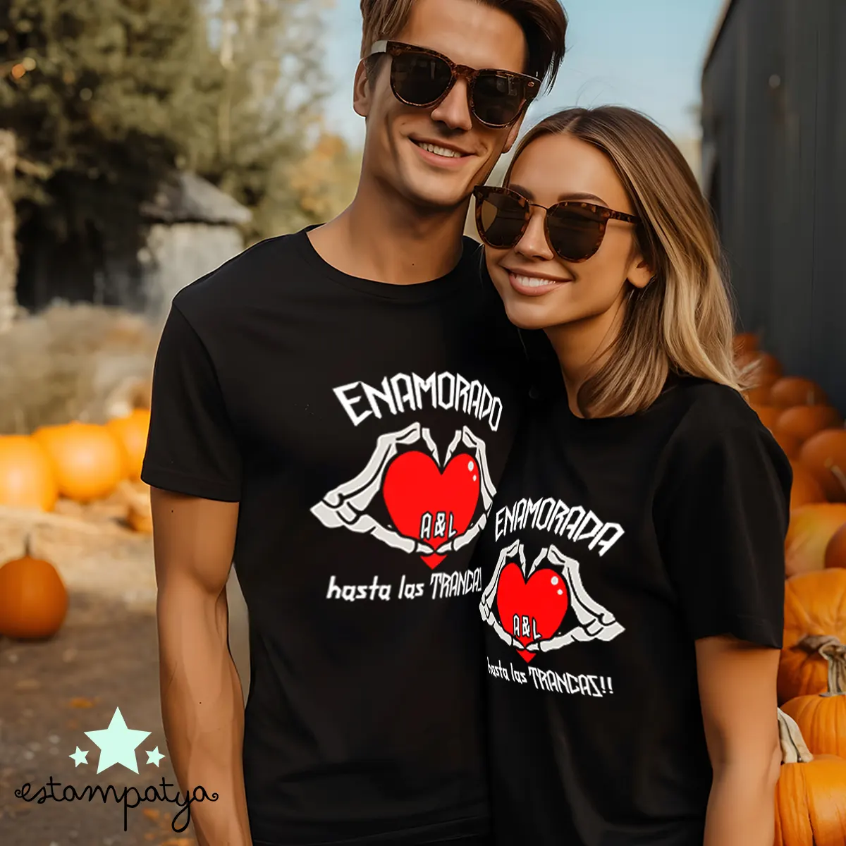Camisetas pareja enamorados - Estampatya camisetas pareja enamorados 3