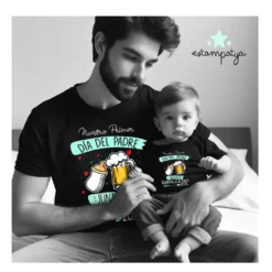 Pack camisetas primer día del padre juntos