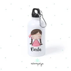 Botella para invitados diseño india