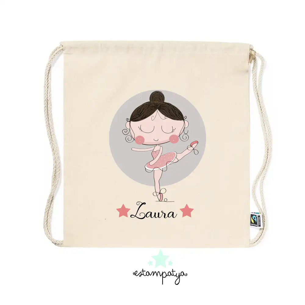Mochila bailarina para invitados - Estampatya Mochila bailarina para invitados