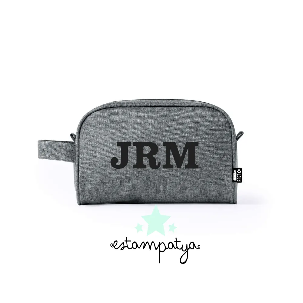 Neceser iniciales personalizado - Estampatya Neceser iniciales personalizado