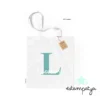 Bolsa con nombre e inicial para invitados - Estampatya Bolsa con nombre e inicial para eventos blanco