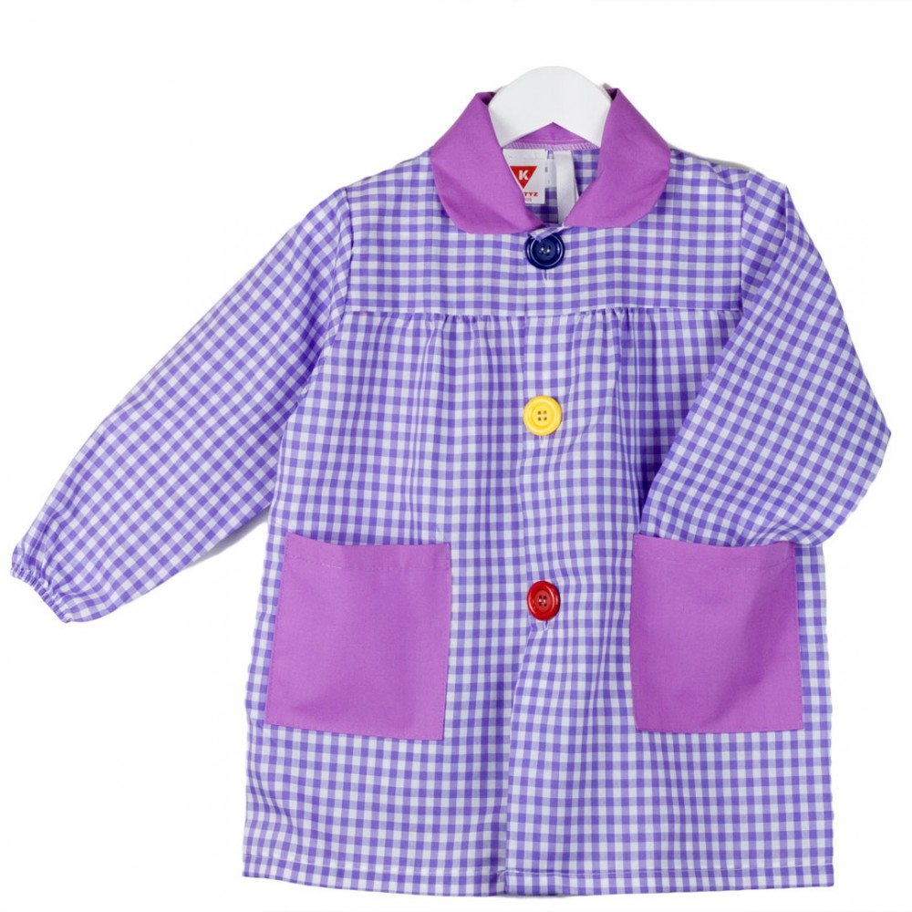 BATA cole payaso + bolsa merienda a juego personalizada - Estampatya BATA BOTONES LILA