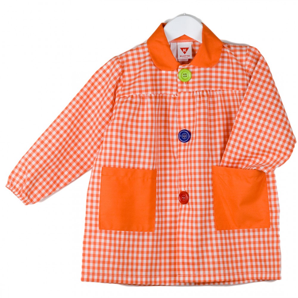 BATA cole payaso + bolsa merienda a juego personalizada - Estampatya BATA BOTONES NARANJA