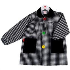 BATA cole payaso + bolsa merienda a juego personalizada - Estampatya BATA BOTONES NEGRA