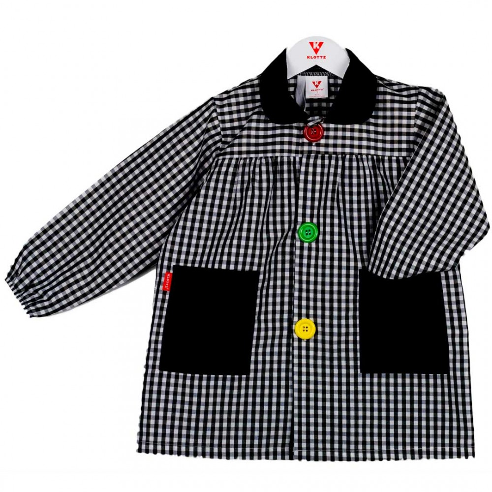 BATA cole payaso + bolsa merienda a juego personalizada - Estampatya BATA BOTONES NEGRA