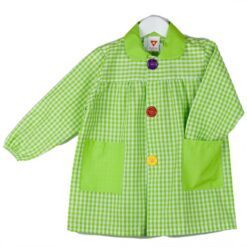 BATA cole payaso + bolsa merienda a juego personalizada - Estampatya BATA BOTONES VERDE LIMA