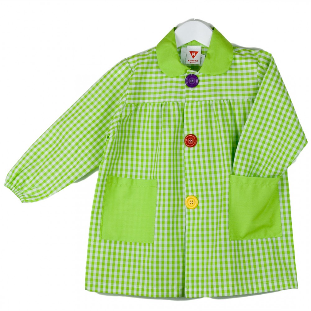 BATA cole payaso + bolsa merienda a juego personalizada - Estampatya BATA BOTONES VERDE LIMA