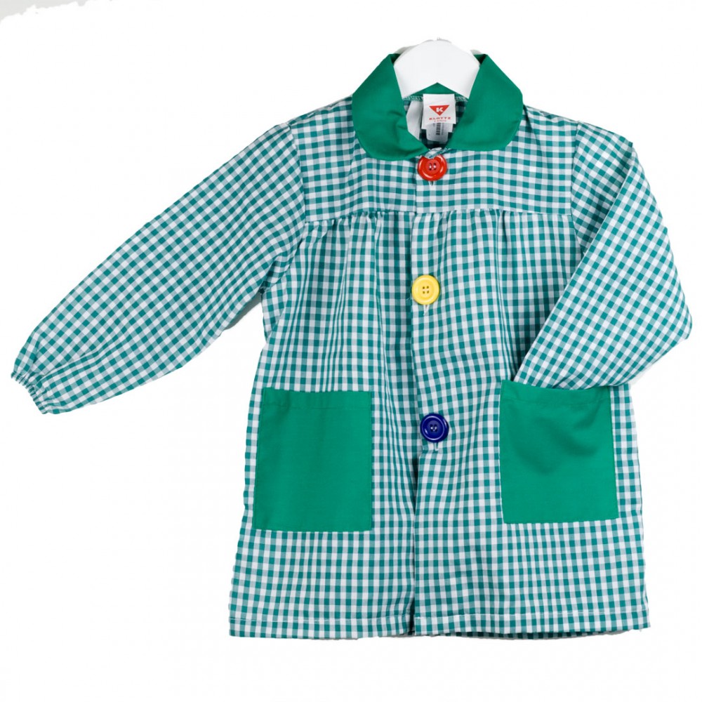 BATA cole payaso + bolsa merienda a juego personalizada - Estampatya BATA BOTONES VERDE